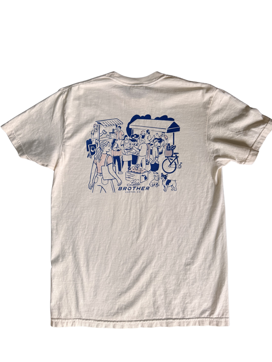 Little Brother Farmers Market Tee